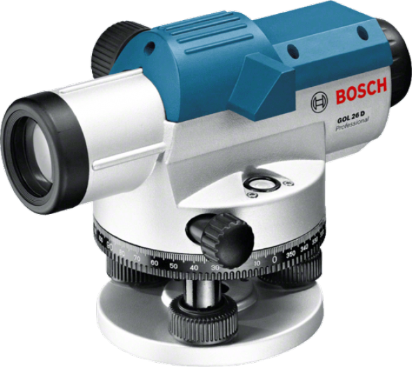 Bosch GOL 26 D + BS 160 TRİPOD + GR 500 MİRA Optik Hizalama Lazeri