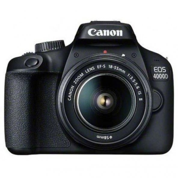 Canon EOS 4000D 18-55 mm IS II  Wi-Fi®  Fotoğraf Makinesi CANON  EURASİA GARANTİLİ