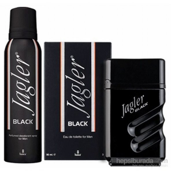 Jagler Black Edt 90 Ml Erkek Parfümü + 150 Ml Deodorant Set