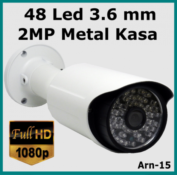2MP 48 LED 3.6 MM Güvenlik Kamerası Arna15