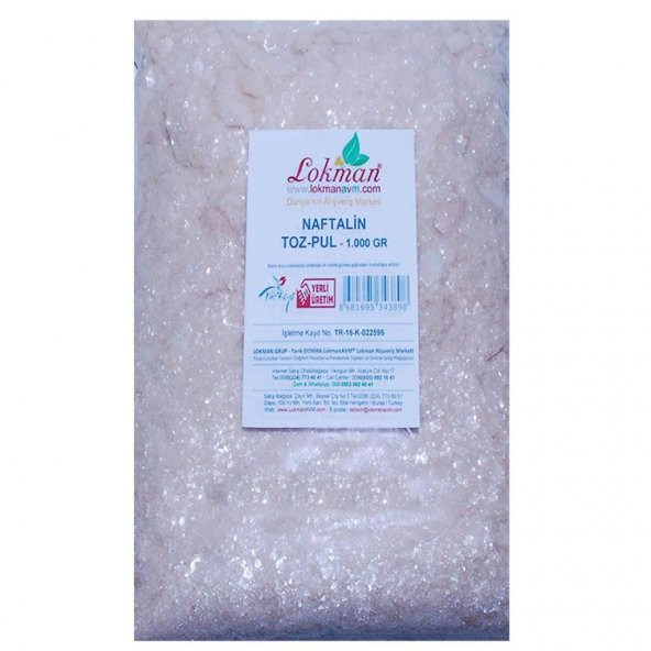 Doğal Naftalin Tozu Koku Giderici Naftalin Pul Kiloluk 1KG - 2