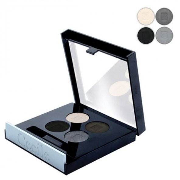 CECİLE MATTE QUATRO EYESHADOW   (4LU FAR)   801