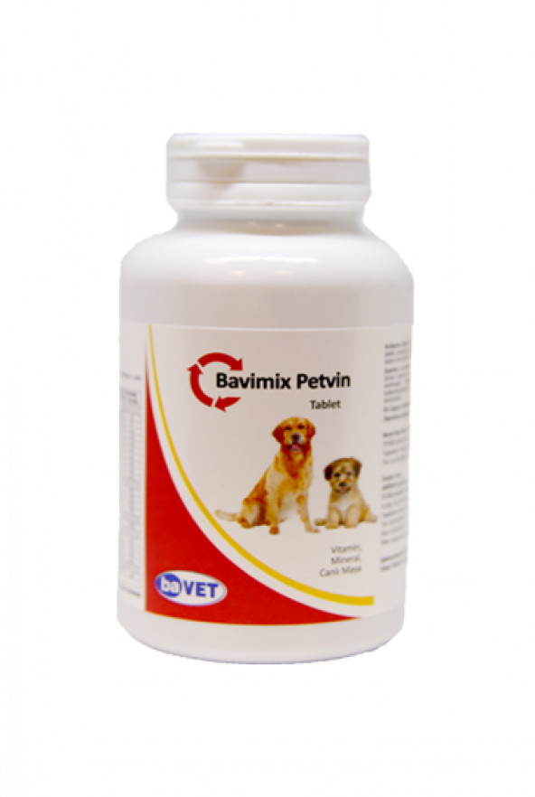 Bavimix Petvin Köpekler için Vitamin Mineral Tablet 50 Adet