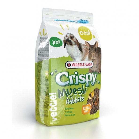 Verselelaga Crispy Muesli Rabbit Tavşan Yemi 1 kg ( 5 Adet )
