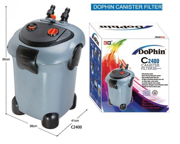 Dophin C2400 Akvaryum Dış Filtre 3100 L/H