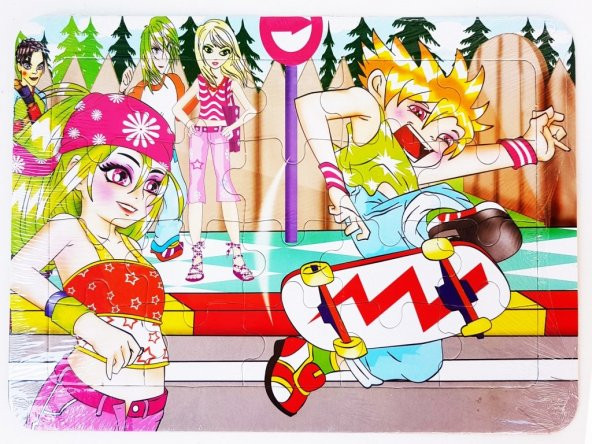 Yapboz Küçük Boy Kağıt 20 Parça No:001 - 3