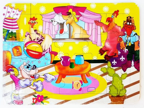 Yapboz Küçük Boy Kağıt 20 Parça No:001 - 5