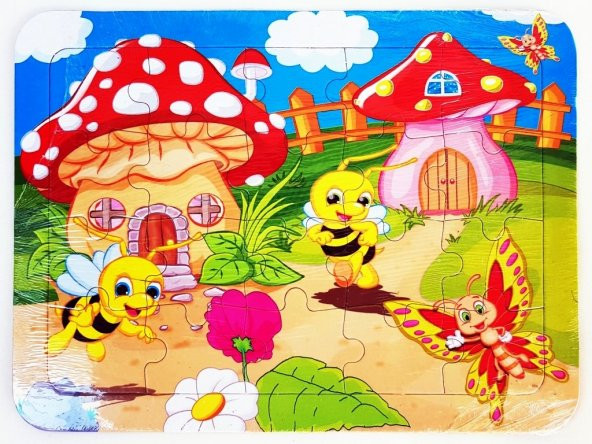 Yapboz Orta boy Karton 20 Parça Puzzle - 2