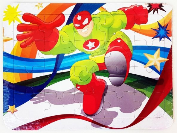 Yapboz Orta boy Karton 20 Parça Puzzle - 5