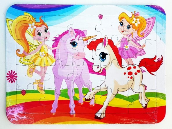 Yapboz Orta boy Karton 20 Parça Puzzle - 8