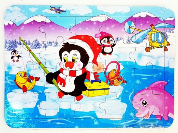 Yapboz Orta boy Karton 20 Parça Puzzle - 9