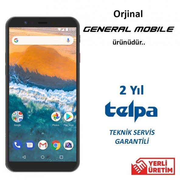 GENERAL MOBILE GM9 PRO 64GB-UZAY GRİSİ-(2 Yıl Resmi Distribütör Garantili)