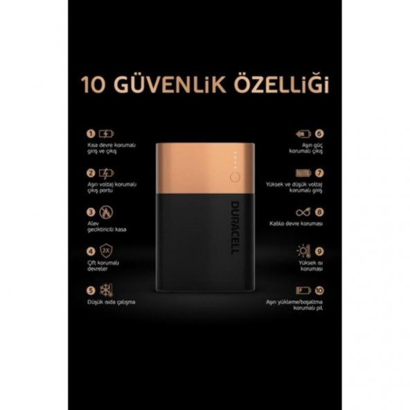 DURACELL PB3 10050 MAH POWERBANK - 5