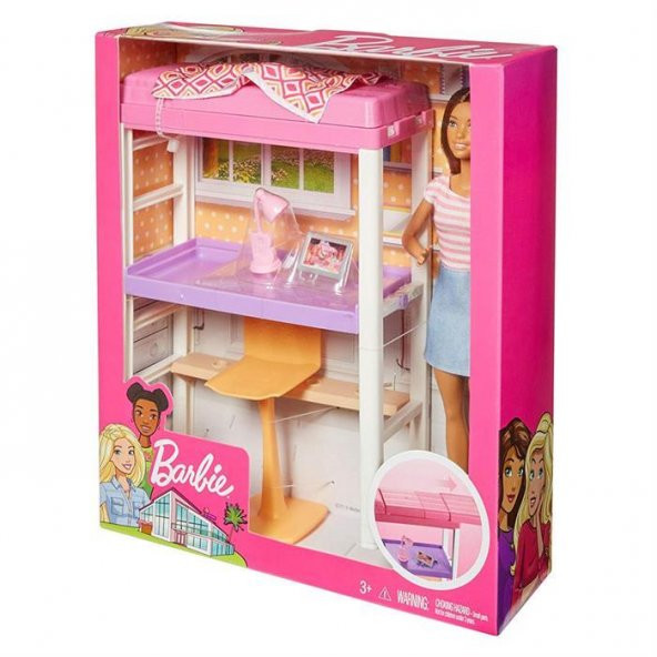 Barbie Bebek ve Oda Setleri DVX51-FXG52