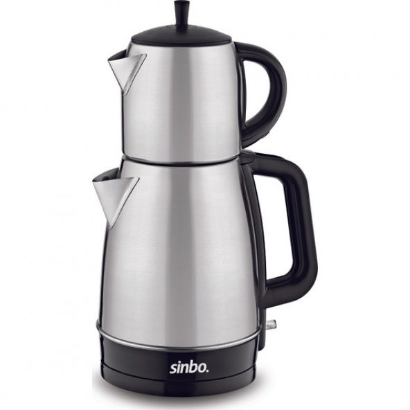 Sinbo STM-5813 Elektrikli Çay Seti Çay Makinesi Çelik Çaycı