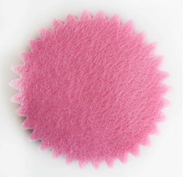 Organze Fileli Yuvarlak 24 Cm Pembe 100 Adet - 2