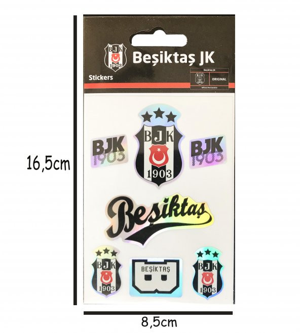 Lisanslı Beşiktaş Sticker Set PS4 - Oto - Cep Telefon - Laptop 2 - 2