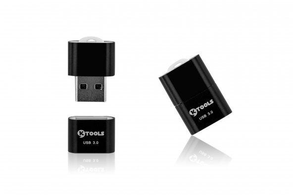 Ktools Basic Siyah Kart Okuyucu Micro SD USB 3.0 Hızlı Transfer