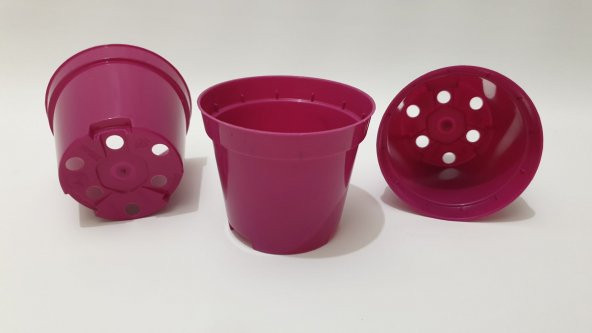 8 CM Sukulent - Menekşe Saksısı Renkli 50 adet - 3