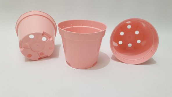 8 CM Sukulent - Menekşe Saksısı Renkli 50 adet - 4