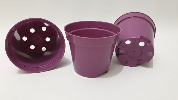 8 CM Sukulent - Menekşe Saksısı Renkli 50 adet - 10