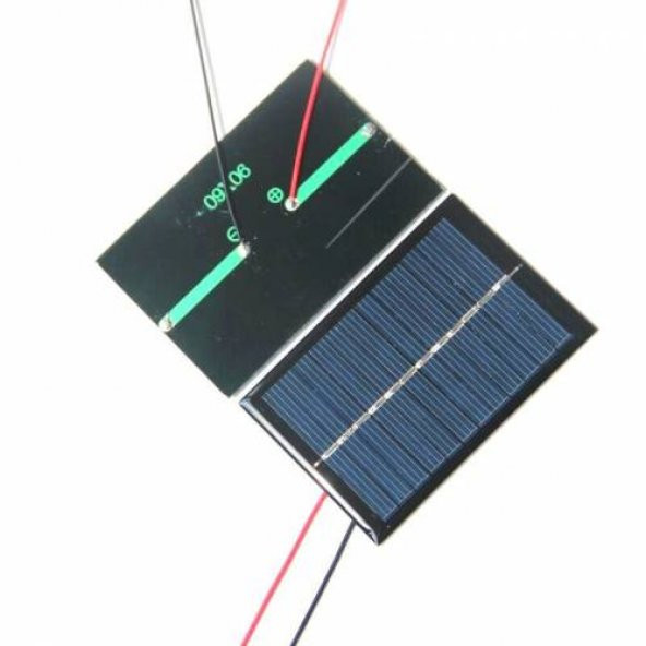 Güneşten enerji üret 6V güneş paneli,deney seti için 83x66mm yüks