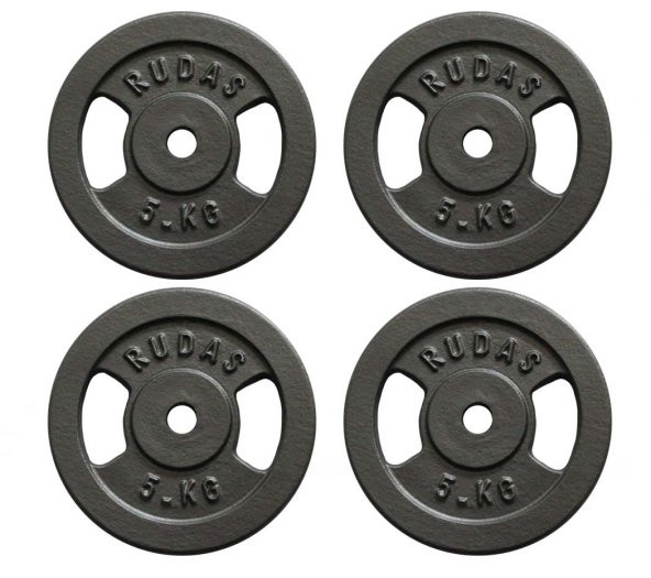 120 KG Demir Dokum Halter Dambıl Set, 2 Kısa + 160 CM Barlı - 5