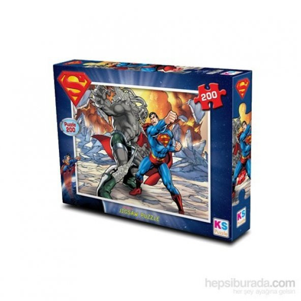 Superman Puzzle 200 Parça Warner Bros Süperman Puzzle