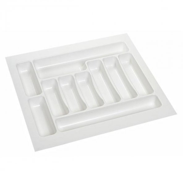 Çekmece İçi Kaşıklık 55 x 49 cm Beyaz  Mutfak Çekmece Düzenleyici - 3