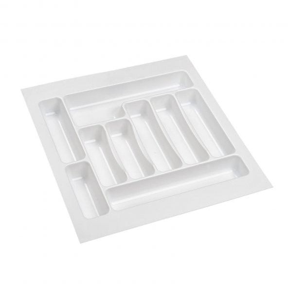 Çekmece İçi Kaşıklık 47 x 49 cm Gri Mutfak Çekmece Düzenleyici - 3