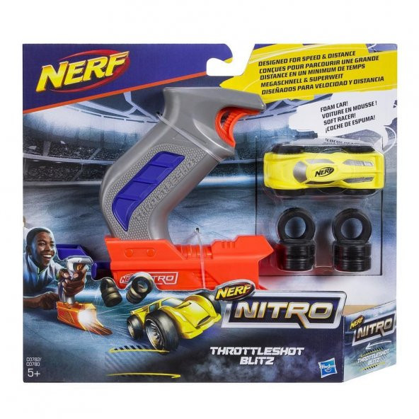 Nerf Nitro Throttleshot Blitz Gri
