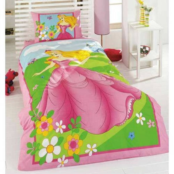 Taç Kristal Ece Tek Kişilik Nevresim Takımı