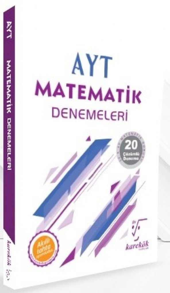 Karekök Yayınları AYT Matematik Çözümlü 20 Deneme