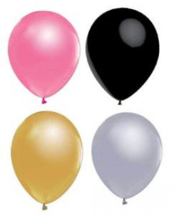 Balon Metalik 12 İnc Yetişkin Serisi 20 Adet