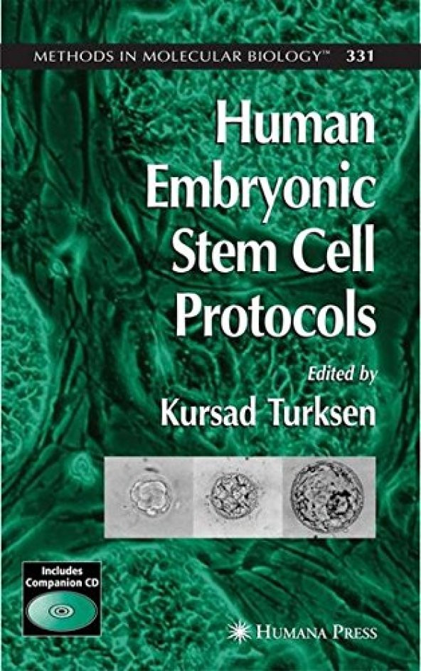 Human Embryonic Stem Cell Protocols (+ Cd-Rom)
