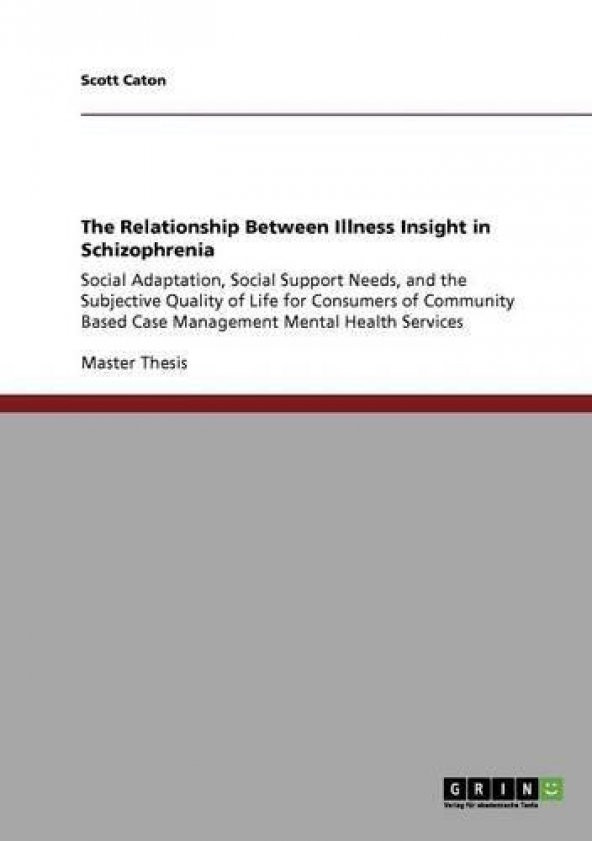 The relationship between illness insight in schizophrenia