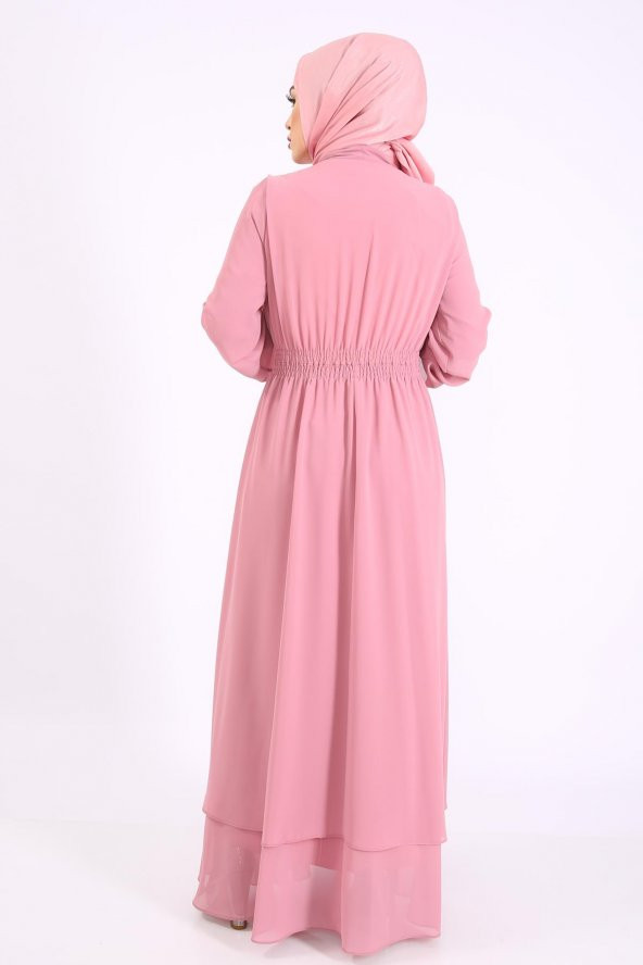 LOREEN Kadın Gül Elbise - 2