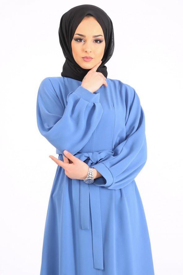 LOREEN Kadın İndigo Elbise - 4