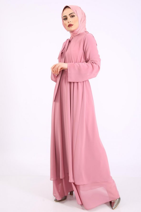 LOREEN Kadın Gül Elbise - 5