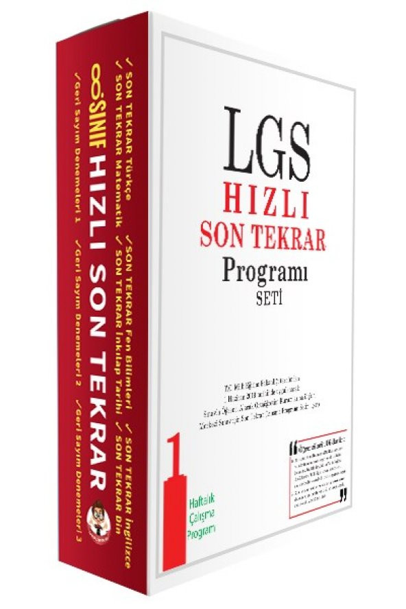 Tonguç Akademi LGS Hızlı Son Tekrar Programı Seti