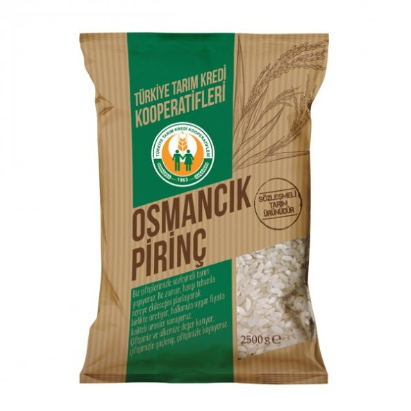 Tarım Kredi Osmancık Pirinç 2,5 Kg