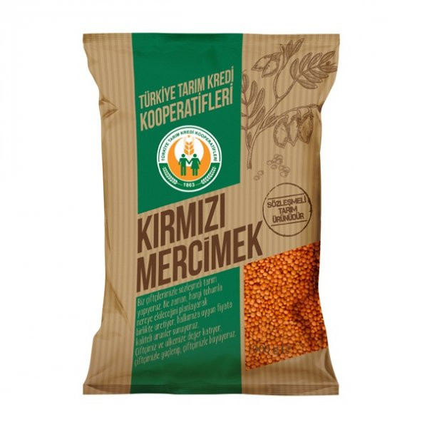 Tarım Kredi Kırmızı Mercimek 1 Kg