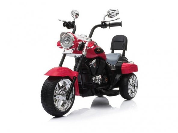 Babyhope Harley Akülü Motor Akülü Çocuk Motoru Tr-1501 Kırmızı
