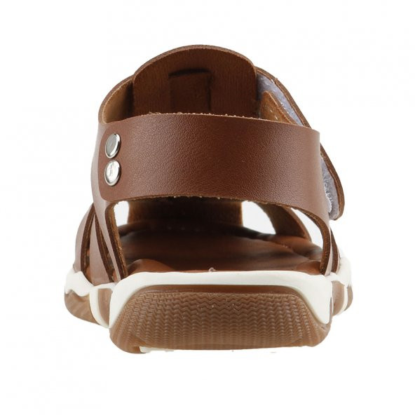Sanbe 501N7401 Anatomic Günlük Erkek Çocuk Sandalet Kahverengi - 4