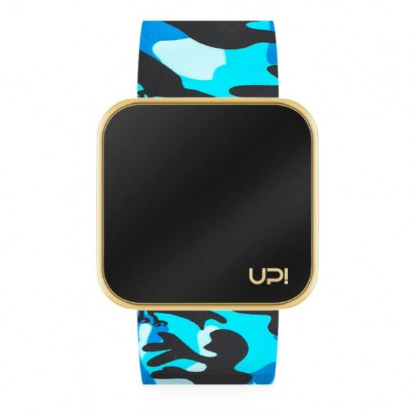 UPWATCH TOUCH SHINY GOLD&BLUE CAMOUFLAGE