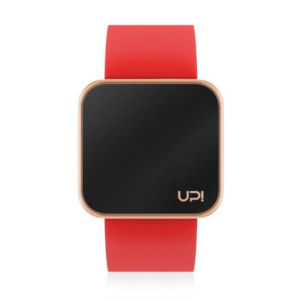 UPWATCH TOUCH SLIM SHINY ROSE & RED
