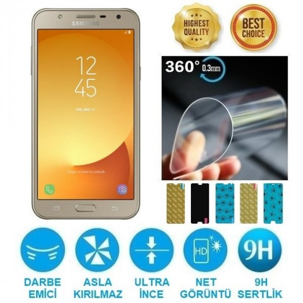 Samsung Galaxy J7 Core Nano Kırılmaz Ekran Koruyucu