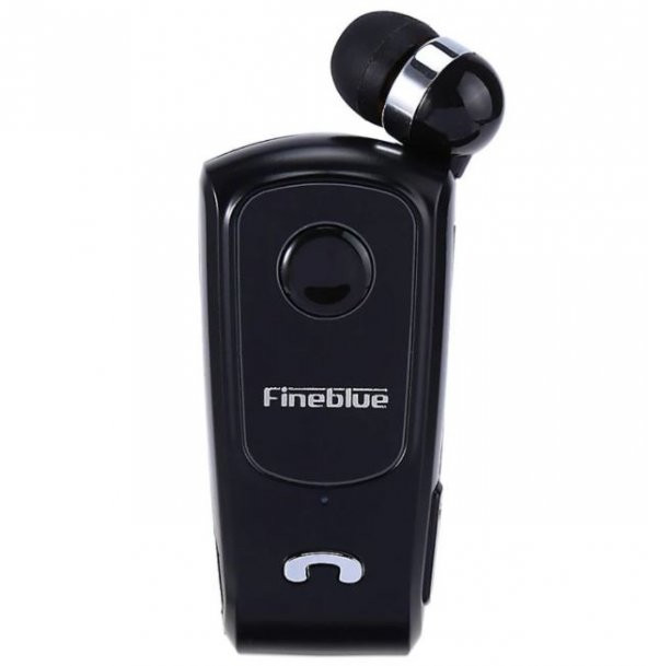 Fineblue F920 Lisansli Makaralı Bluetooth Kulaklık Titreşimli Çift Telefon Destekli Siyah