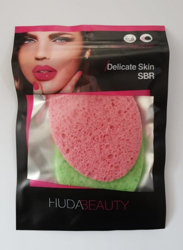 HUDA BEAUTY CİLT TEMİZLEME SÜNGERİ 2 Lİ