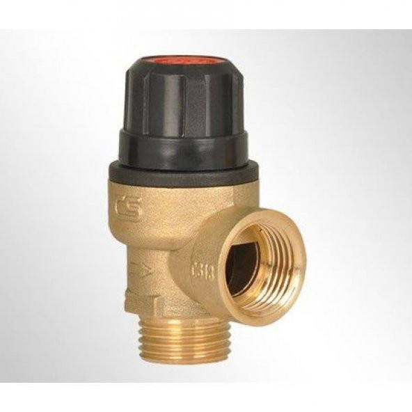 Candan Mebranlı Emniyet Ventili 1/2" 8 Bar AYNI GÜN KARGO